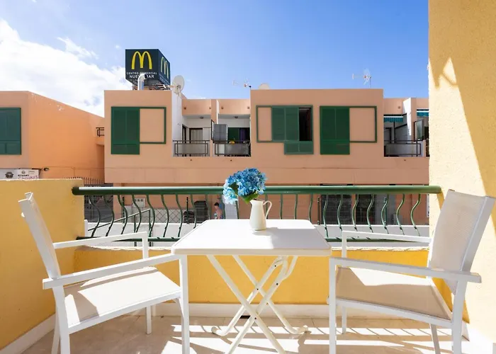 アパート Home2book Cozy Pool & Terrace Cristianos