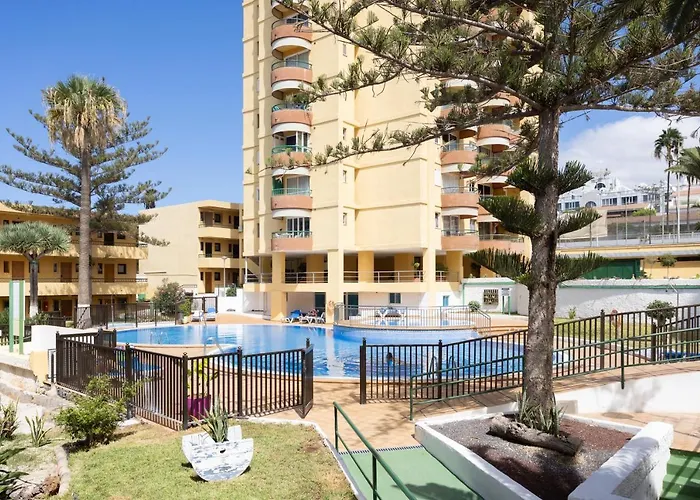 アパート Home2book Cozy Pool & Terrace Cristianos *